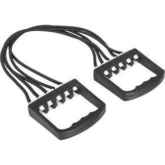 Gorilla Sports Elastisk bånd - Justerbar 5 nivåer, Exertube