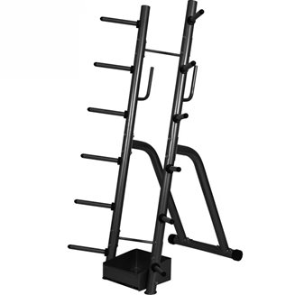 Gorilla Sports Ställning Bodypump Viktställ - Stång & Vikt