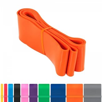 Gorilla Sports Gummibånd Lang - 208 cm, Powerband & Mini band