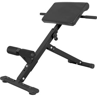 Gorilla Sports Hyperextensions Bench Back Lift Bench - Sammenleggbar, Ryggbenk