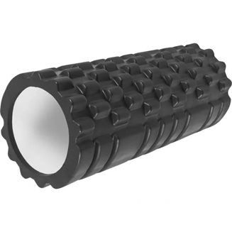 Gorilla Sports Foam Roller TUBE - Svart, Trigger points