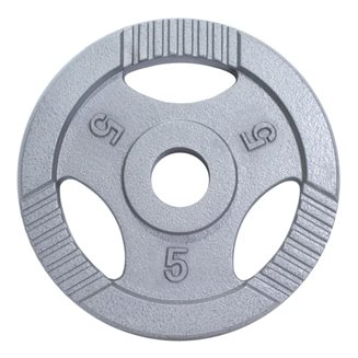 Gorilla Sports Vægtskiver TRIGRIP Støbejern 5 kg 51mm