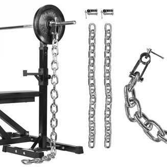 Gorilla Sports Vektkjeder 31 mm - 16 kg (2x8 kg), Vektstang tilbehør