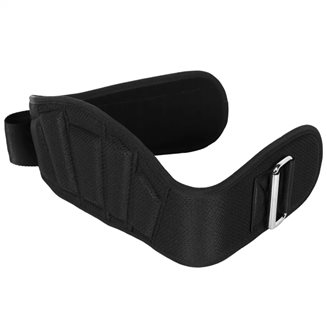 Gorilla Sports Treningsbelte Soft - Svart, Treningsbelte