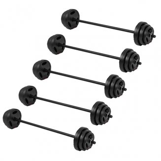 Gorilla Sports Vektstangpakke - 100 kg, Pump set