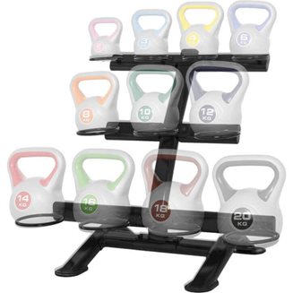 Gorilla Sports Kettlebell stativ, Stativ Kettlebells