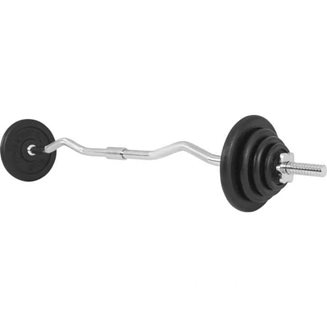 Gyronetics Curlstångspaket E-Series - 23,5kg, Skivstångsset järn