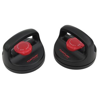 Tunturi Fitness Adjustable Rotating Push Up Stands, Chins