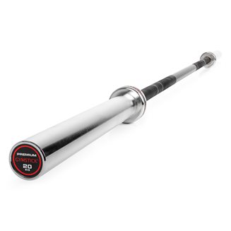 Gymstick 20kg Premium Olympic Bar, Vektstang