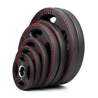 Gymstick Pro PU Weight Plate 50 mm, Vektskiver PU