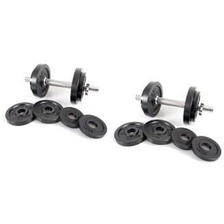 Hammer Sport Hammer Dumbbell Set Black 30kg (2x item 6721), Manualsett