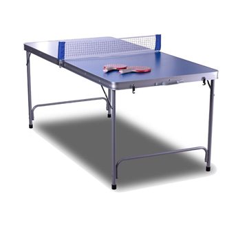ProSport Mini Ping Pong Bord, Ihoppfällbart, Bordtennisbord
