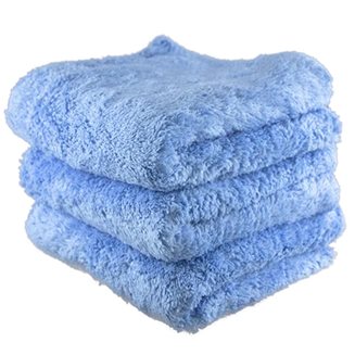 Mastersons Fluffy Finish Blue Microfiber 16x16 (3-Picrofiber 16x16 (3-Pack)