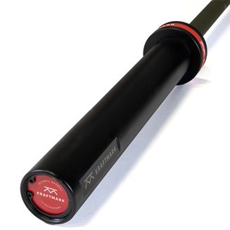 Kraftmark Olympisk vektstang 50 mm - Cerakote CF Bar Green 15kg, Vektstang