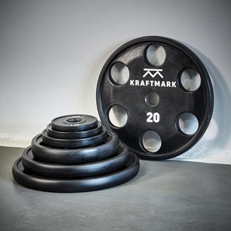 Kraftmark Vektskiver 50 mm - PU, Vektskiver PU