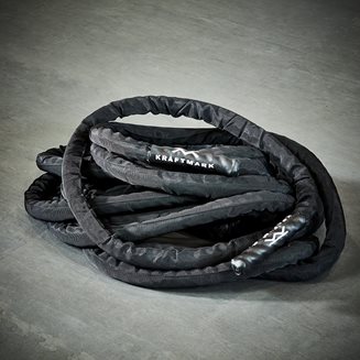 Kraftmark Treningstau - Battlerope Cordura Svart, Battle ropes