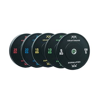 Kraftmark International Vægtset Bumpers 2.0 150 kg