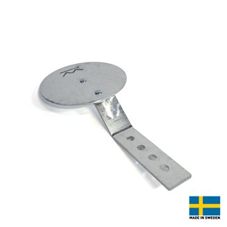 Kraftmark Øvelse rigge kugle mål galvaniseret single