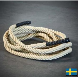 Kraftmark Dragrep til slede med sjakkel 5 m 32 mm, Battle ropes