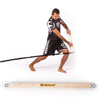 GUN-eX Short Wooden Bar 60 cm, Balans & rörlighet