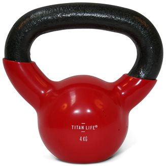 Titan LIFE Kettlebell Cast iron incl. Vinyl, Kettlebell