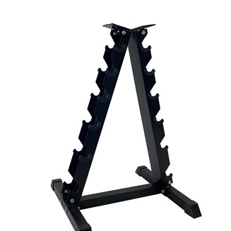 Motion & Fitness PRO Sekskantstativ 6 par, Stativ Manualer