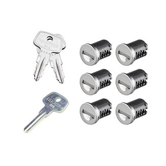 Yakima SKS Lock Cores - Set of 6