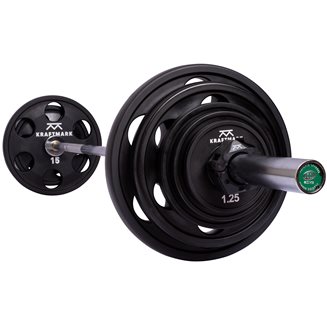 Kraftmark Liten Pakke – 87,5 kg, Vektstangsett PU