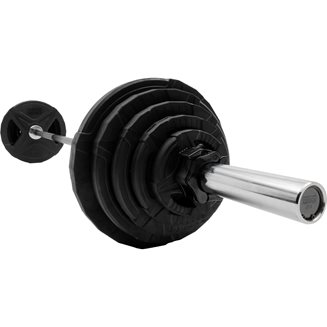 Master Fitness Nero Pakke 87,5 kg, Vektstangsett PU