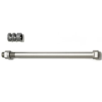 Tacx E-Thru axle skewer 12 mm x 1.75 rear wheel, Trainers tilbehør