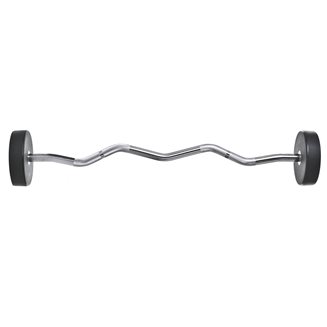 Thor Fitness Musta Pu Curlbar, Kiinteät levytangot