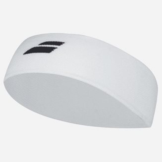 Babolat Headband Logo White, Pannband