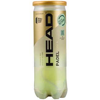 Head Padel Pro S, Padelbollar