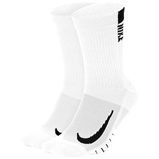 Nike Unisex Multiplayer Max Crew (2-Pack), Strumpor