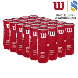 Wilson Performance Padel Ball - Boks (24 rør)