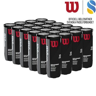 Wilson Performance Speed Padel Ball - Låda (24 rör)