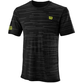 Wilson Kaos Rapide Seamless Crew, Miesten padel ja tennis T-paita