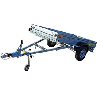 TK-Trailer SL-1000, Bromsad släpvagn