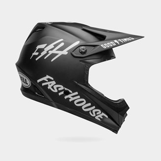 Bell Full-9 Fusion MIPS Fasthouse Matte Black/White, Cykelhjälm