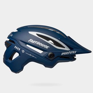 Bell Sixer MIPS Matte/Gloss Blue/White Fasthouse, Cykelhjälm