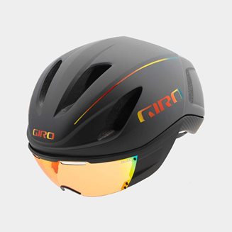 Giro Vanquish MIPS Matte Grey Firechrome, Cykelhjälm