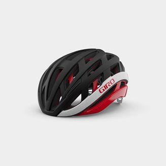 Giro Helios Spherical MIPS Matte Black/Red, Cykelhjälm