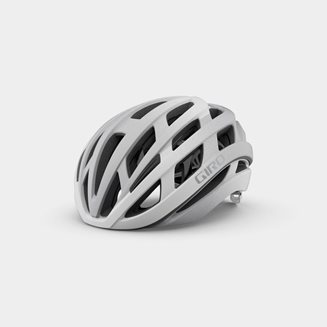Giro Helios Spherical MIPS Matte White/Silver Fade, Cykelhjälm