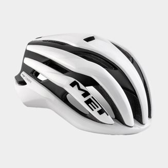 Met Trenta MIPS White Black/Matt Glossy, Cykelhjälm