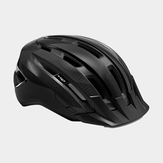 Met Downtown Black/Glossy, Cykelhjälm