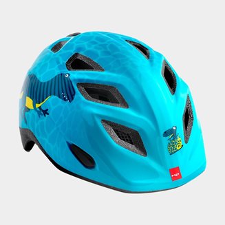 Met Elfo Blue Dinosaurs/Glossy, Cykelhjälm
