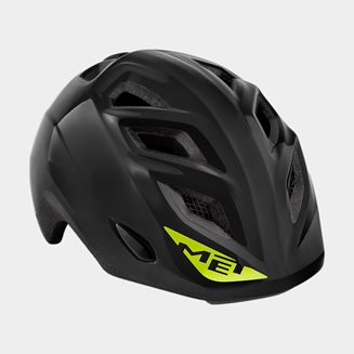 Met Elfo Black/Glossy, Cykelhjälm