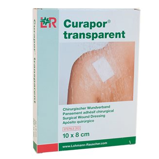 Lohmann Curapor S (sterile bandage) 10x8 cm, Plaster