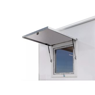 Tiki Fönsterlucka i aluminium för rastvagn