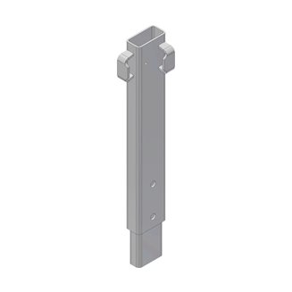 Variant Hörnstolpe höger bak-vänster fram, T2-3/UNI/X5-6/TB(vänster fram), 344 mm